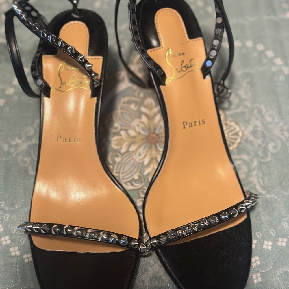 Christian Louboutin Black Heeled Elegance